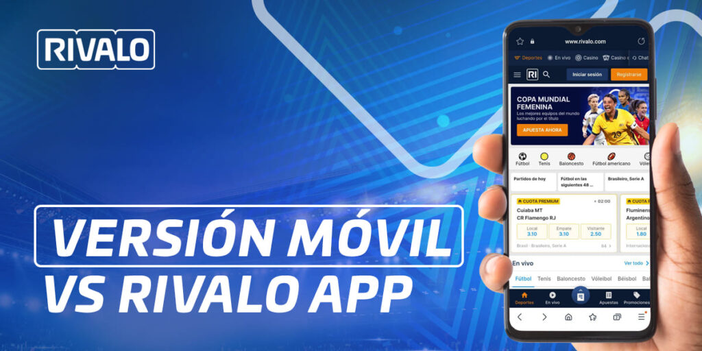 rivalo aplicación