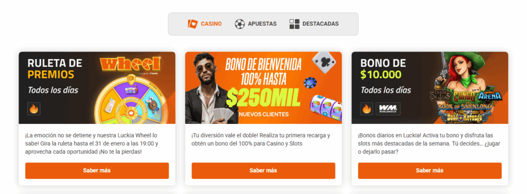 luckia casino ofertas