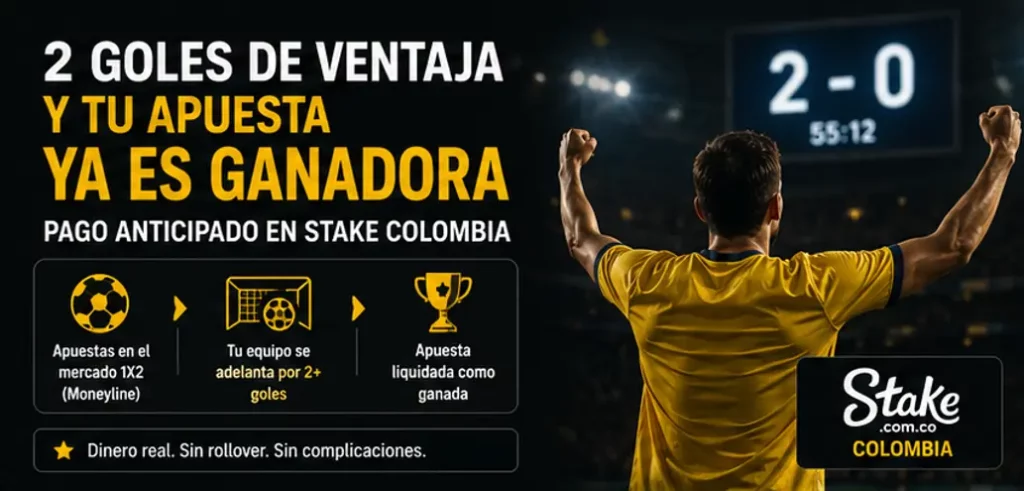 stake ventaja 2 goles